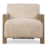 Jackson Brown Sheepskin Accent Chair