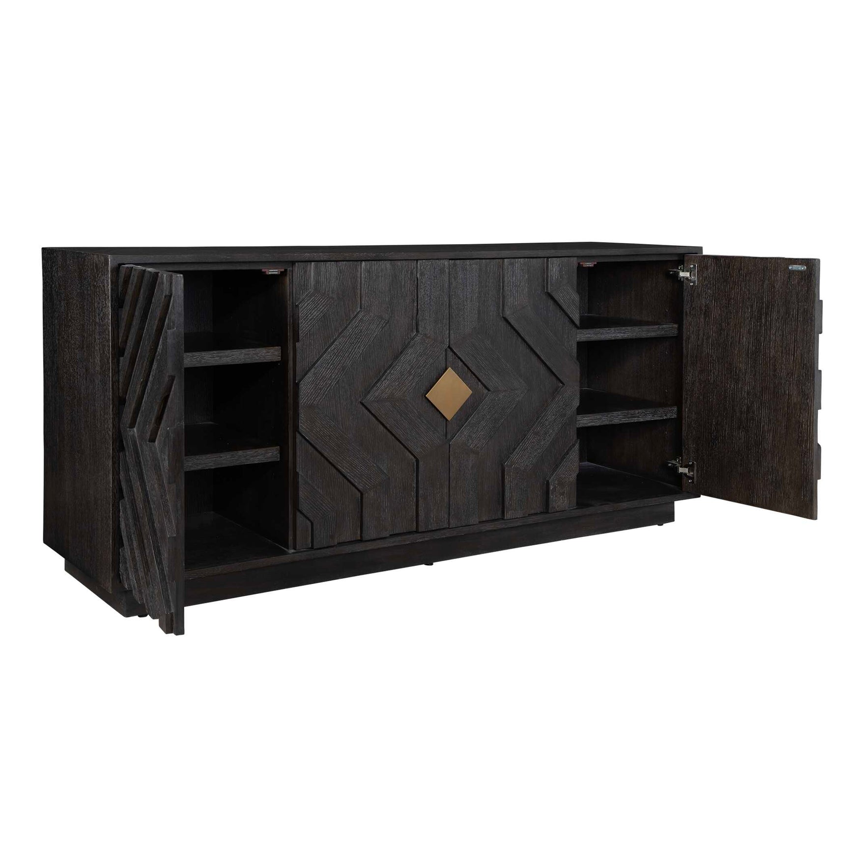 Faulkner Woodtone 4 Door Cabinet