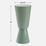 Sabetha Blue High Gloss Drink Table