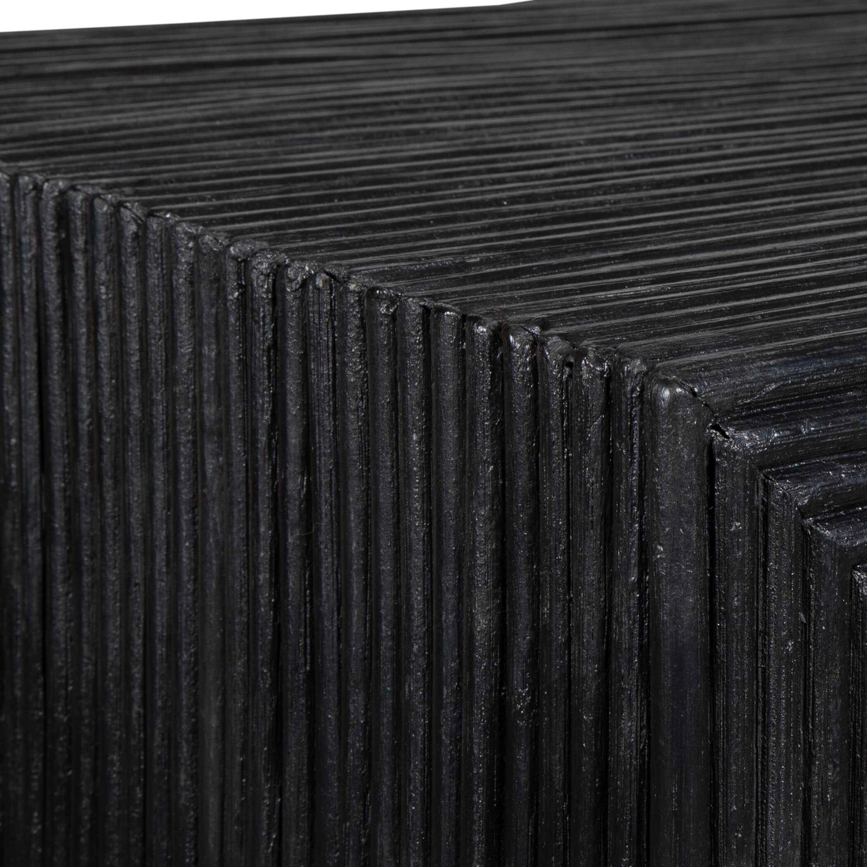 Compton Black/Woodtone Console Table