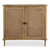 Coast Woodtone 2 Door Rattan Cabinet