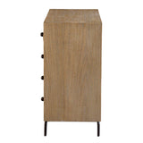 Millard Woodtone Curved 4 Drawer Chest