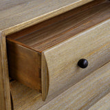 Millard Woodtone Curved 4 Drawer Chest