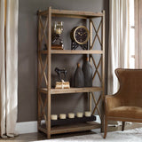 Stratford Woodtone Reclaimed Wood Etagere