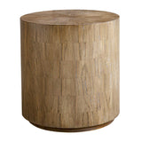 Nevis Woodtone Cylinder Side Table