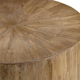 Nevis Woodtone Cylinder Side Table