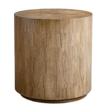 Nevis Woodtone Cylinder Side Table