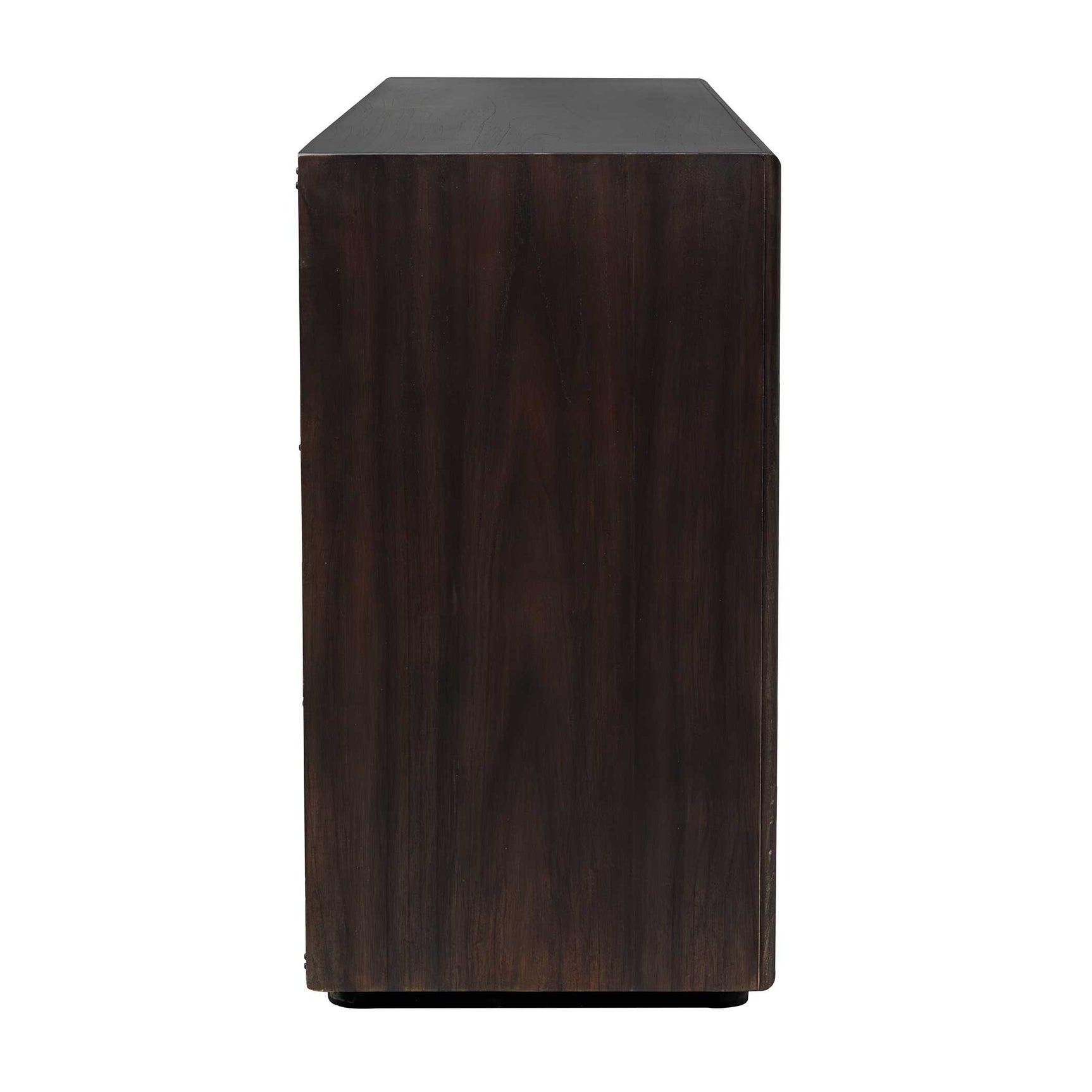 Stevenson Ebony Wood 4 Door Cabinet