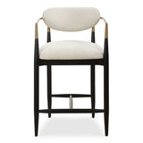 Moxie White Counter Stool