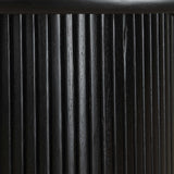 Hersch Black Round Dining Table