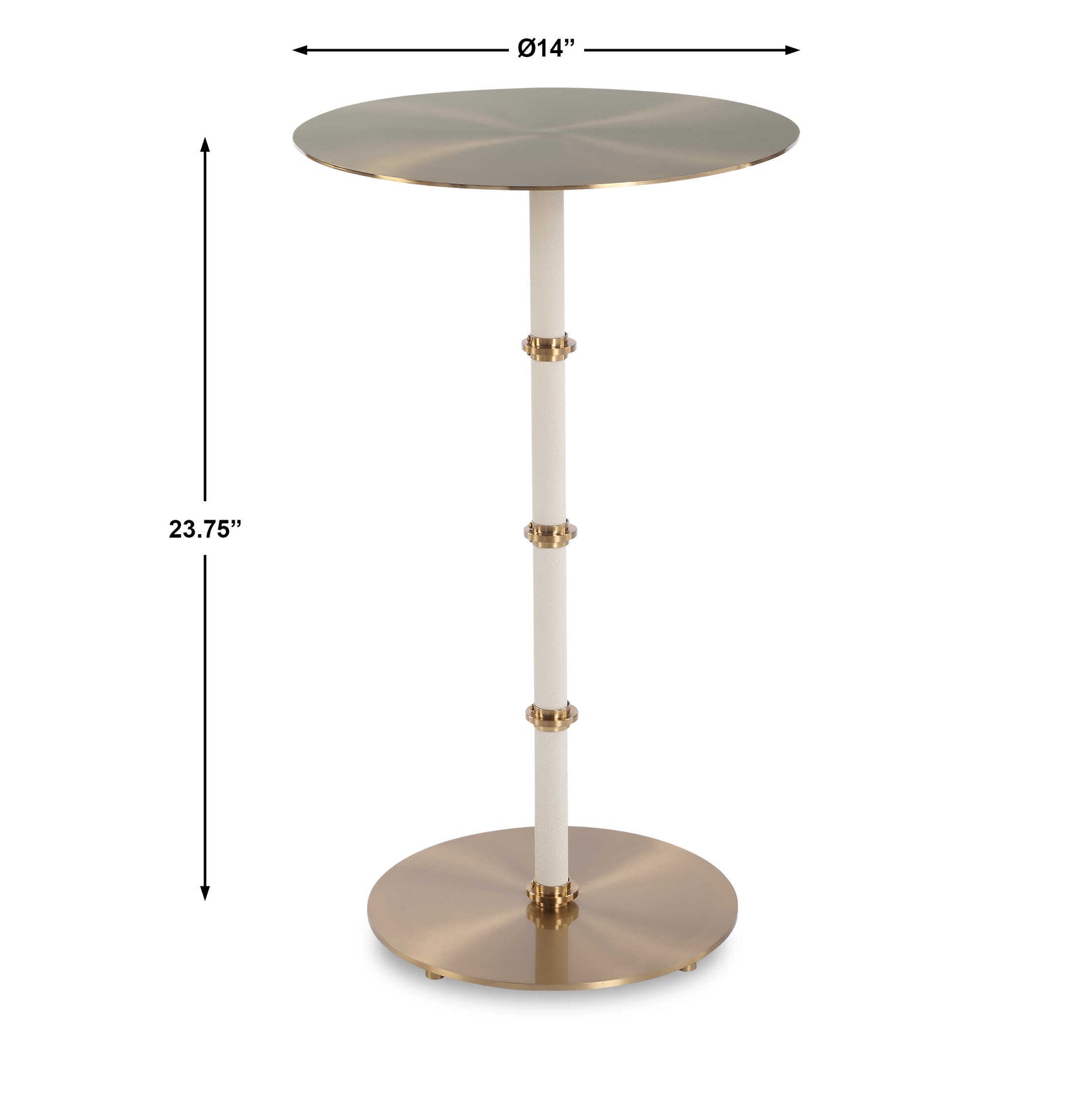 Cyprus Brass Accent Table