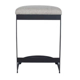 Maude Brown/Gray Outdoor Counter Stool