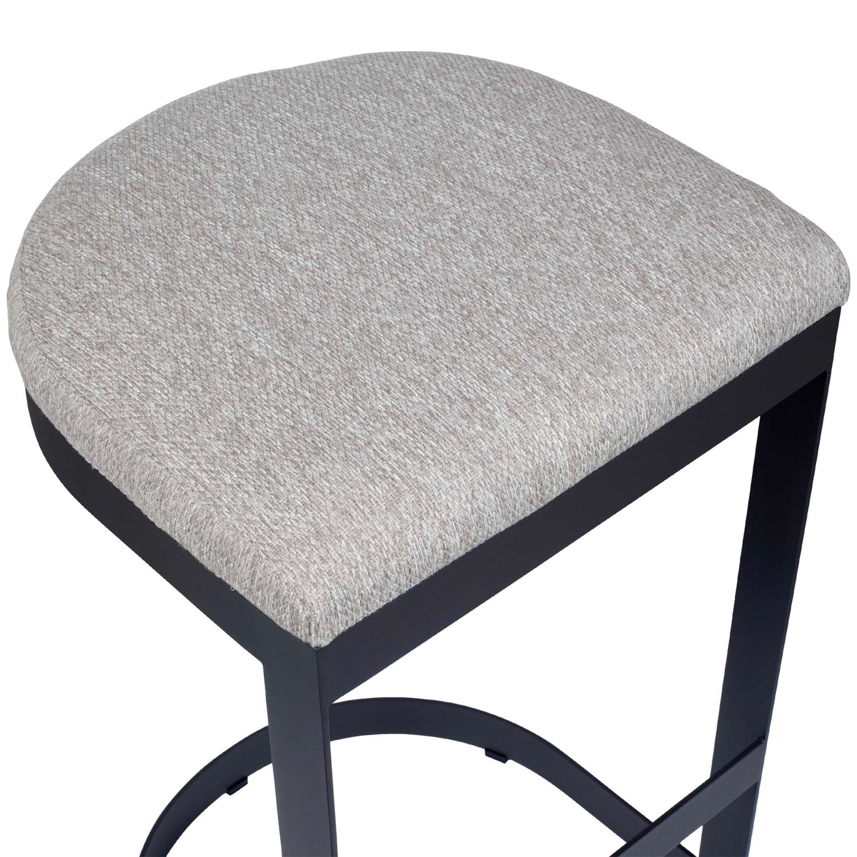Maude Brown/Gray Outdoor Counter Stool