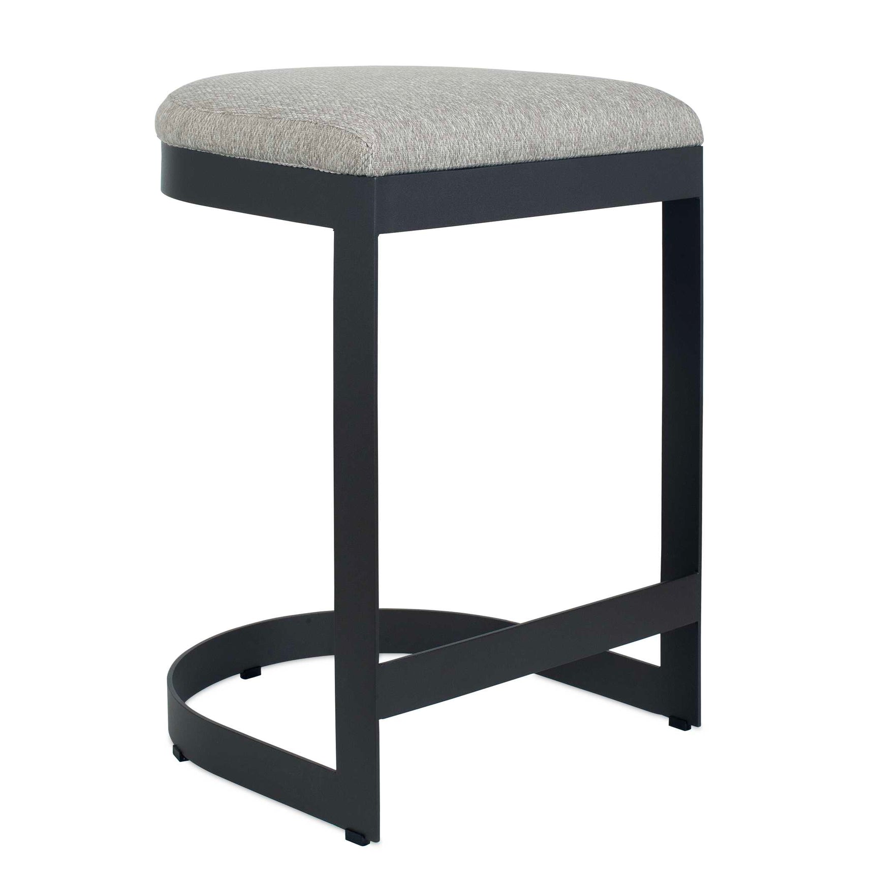 Maude Brown/Gray Outdoor Counter Stool