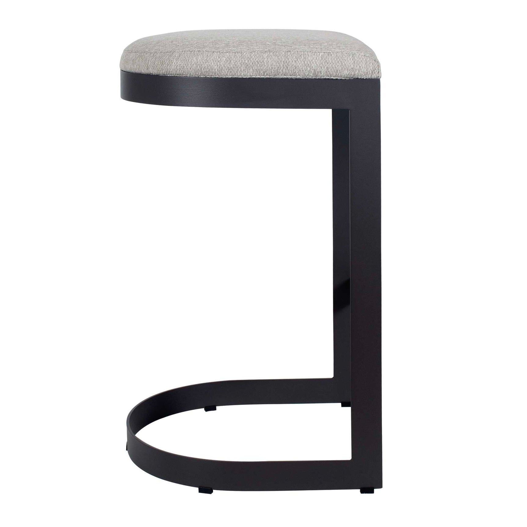 Maude Brown/Gray Outdoor Bar Stool