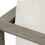 Remsen Gray Outdoor Lounge Chair