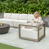 Remsen Gray Outdoor Lounge Chair