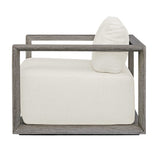 Remsen Gray Outdoor Lounge Chair