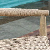 Sumba Gray Wicker Outdoor Lounge Chair