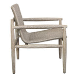 Sumba Gray Wicker Outdoor Lounge Chair