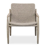 Sumba Gray Wicker Outdoor Lounge Chair