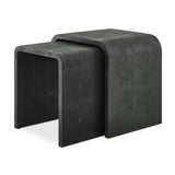 Interpose Black/Gray Nesting Side Table (Set of 2)