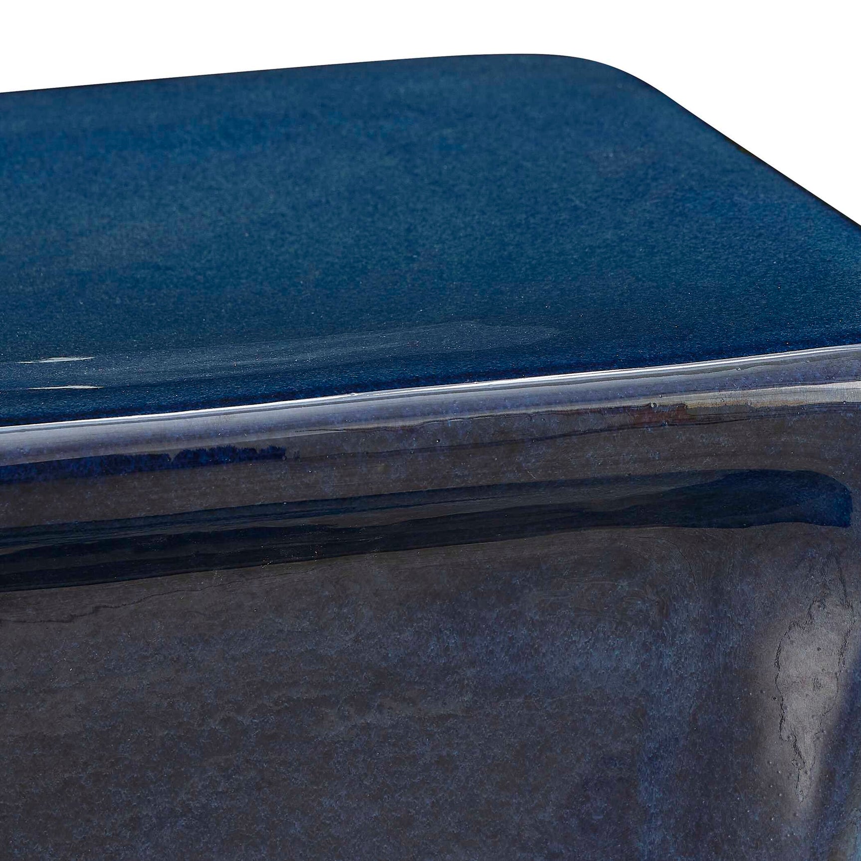 Kaz Deep Blue Garden Stool