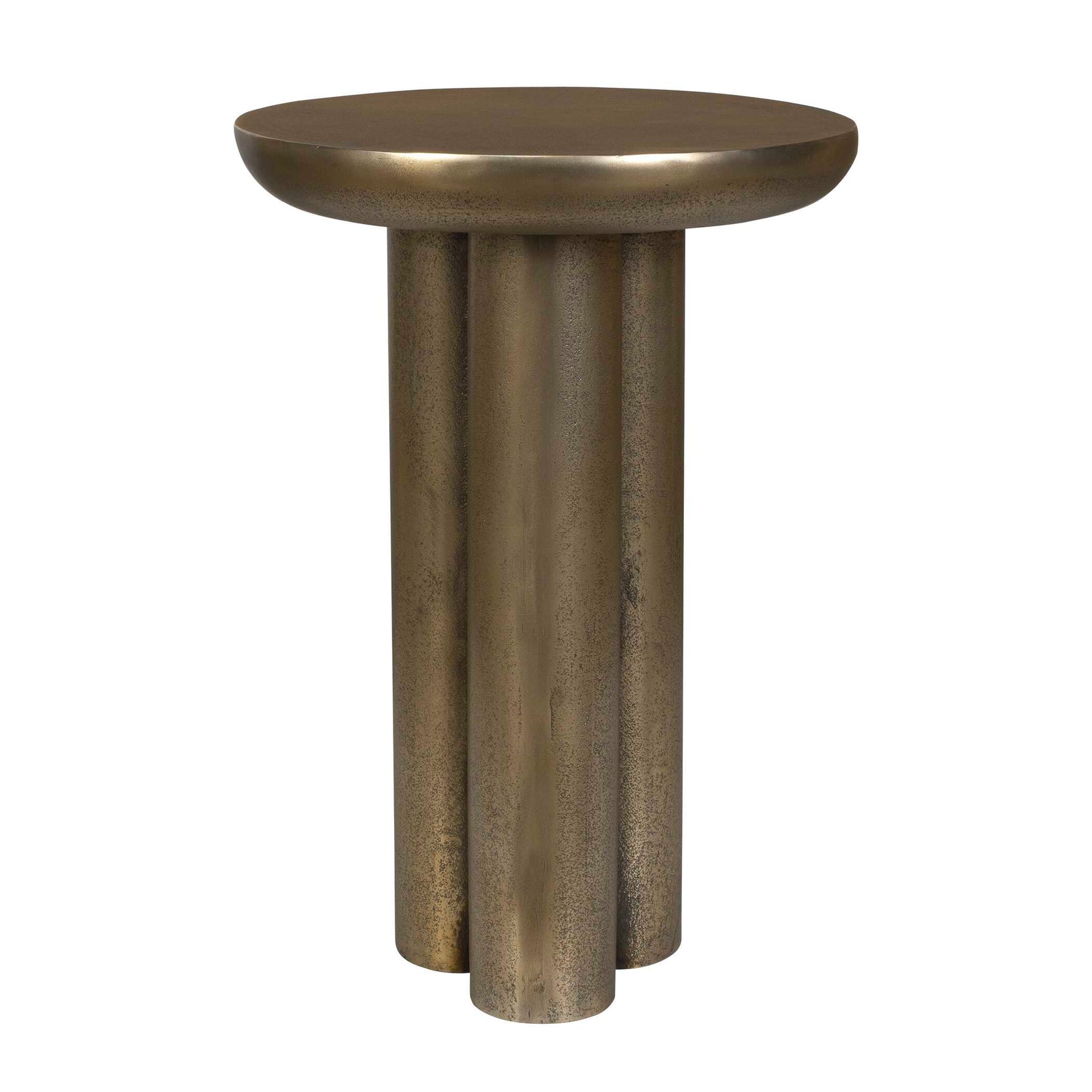 Thorp Brass Outdoor Accent Table