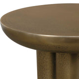 Thorp Brass Outdoor Accent Table