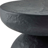 Hurlee Black Outdoor Accent Table