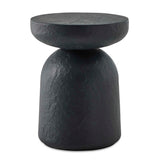 Hurlee Black Outdoor Accent Table