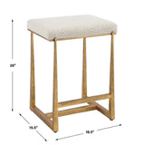 Midas Gold Counter Stool