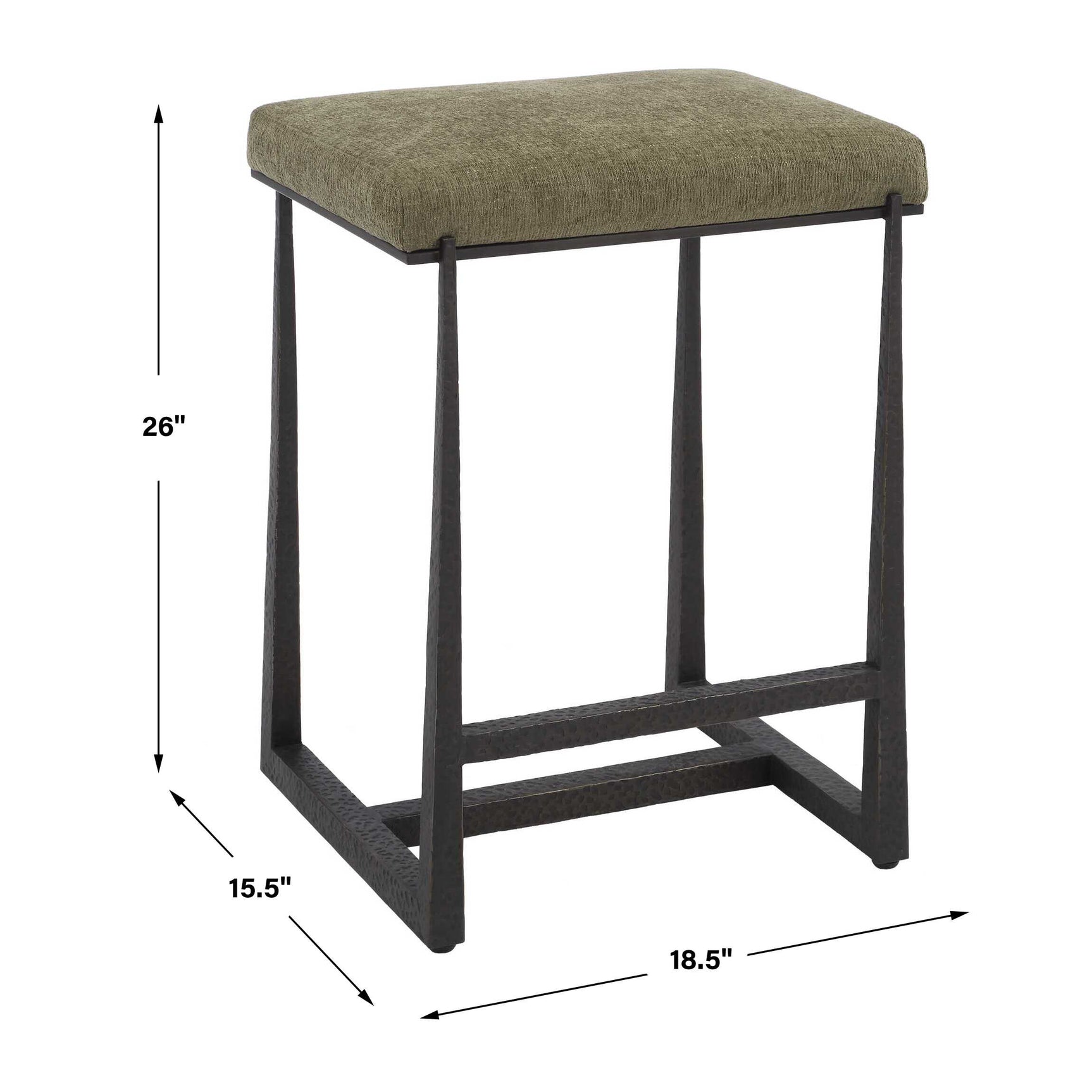 Midas Bronze Counter Stool
