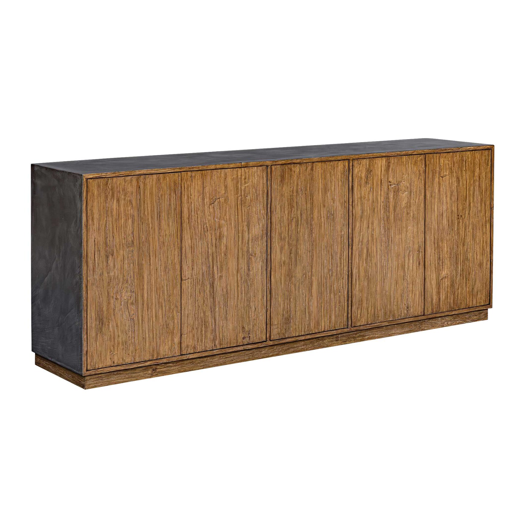 Kelvin Woodtone 5 Door Wood Media Console