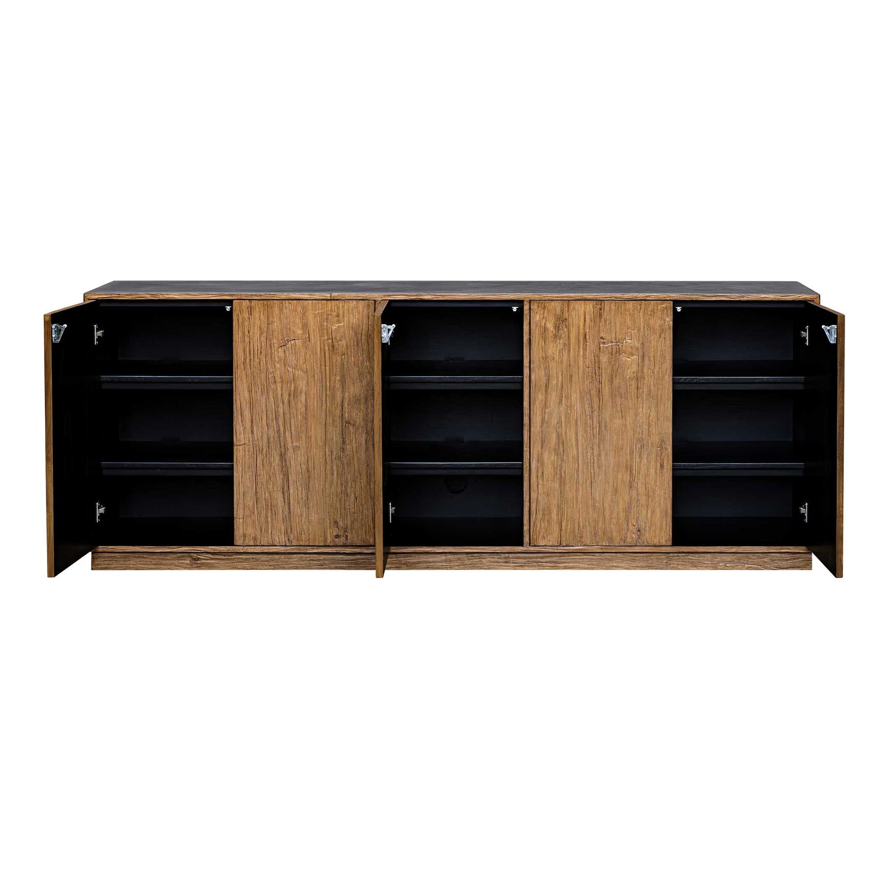 Kelvin Woodtone 5 Door Wood Media Console