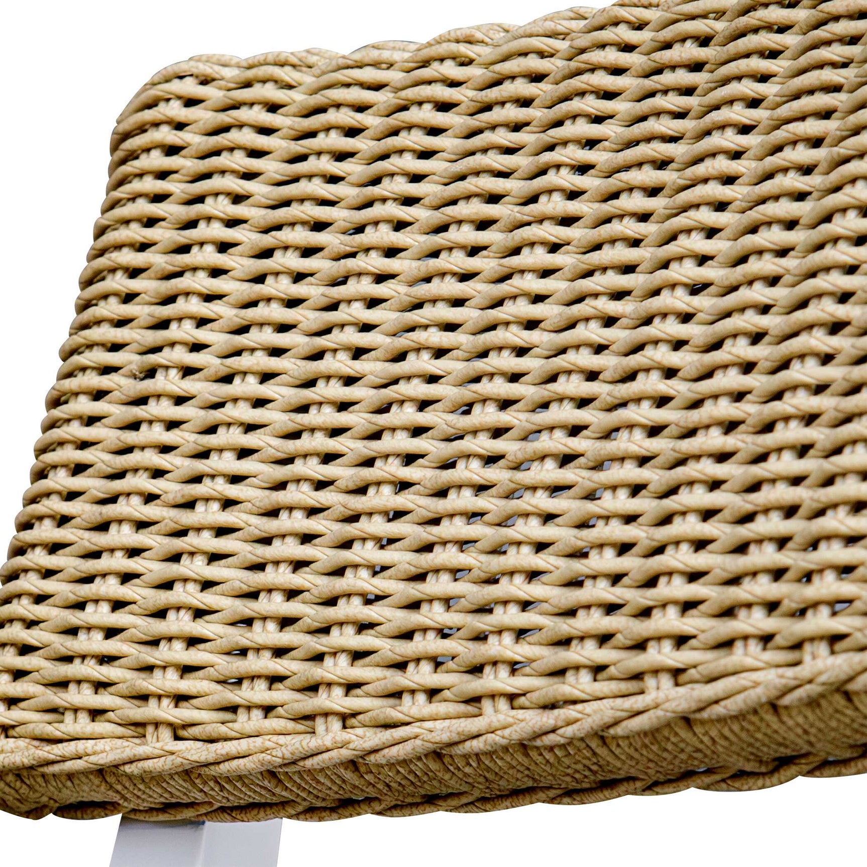 Calbas White Outdoor Bar Stool