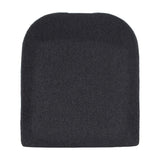 Bolster Back Charcoal Outdoor Dining Chair