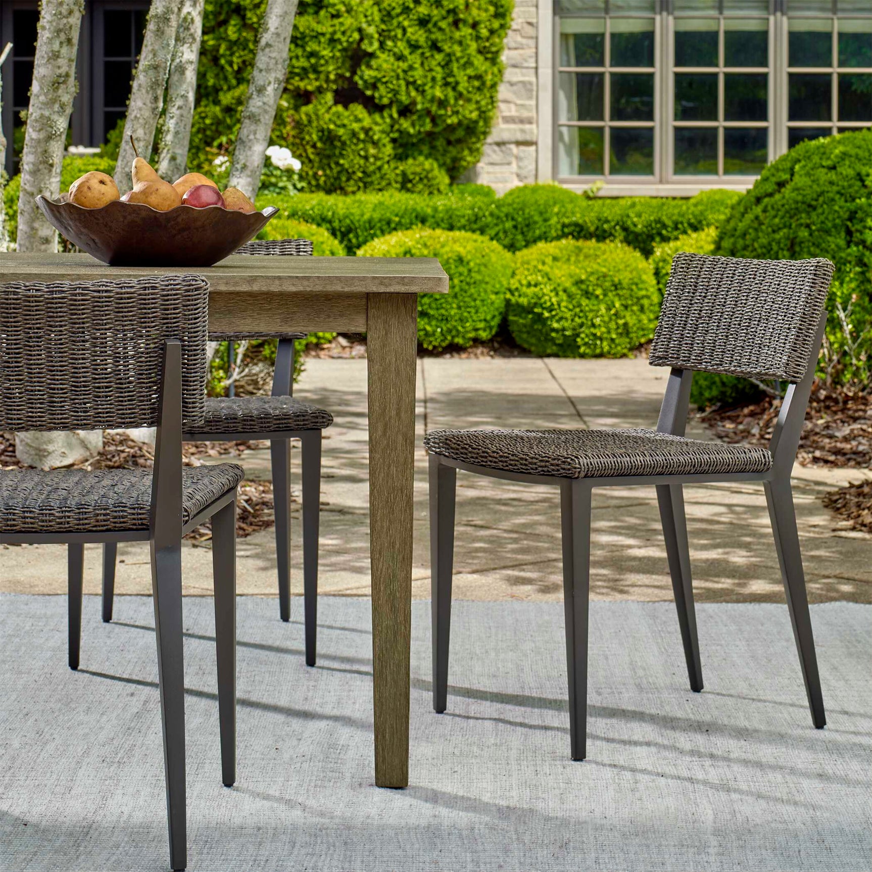 Calbas Black Java Outdoor Dining Chair