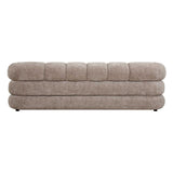 Modella Brown Upholstered Chenille Sofa