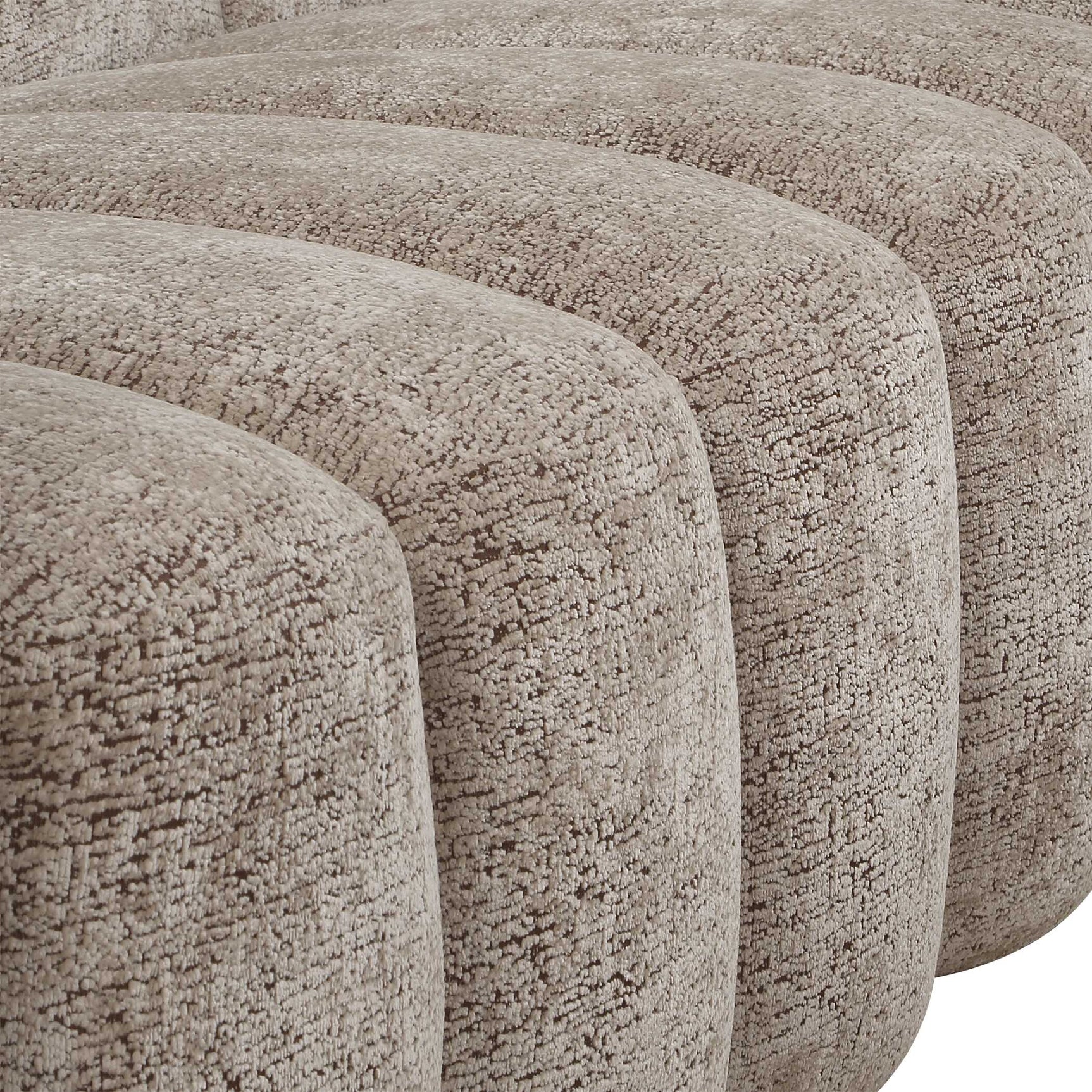 Modella Brown Upholstered Chenille Sofa