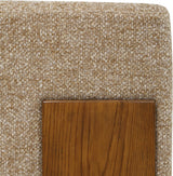 Halligan Brown Upholstered Accent Chair