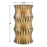 Arida Aged Gold Accent Table