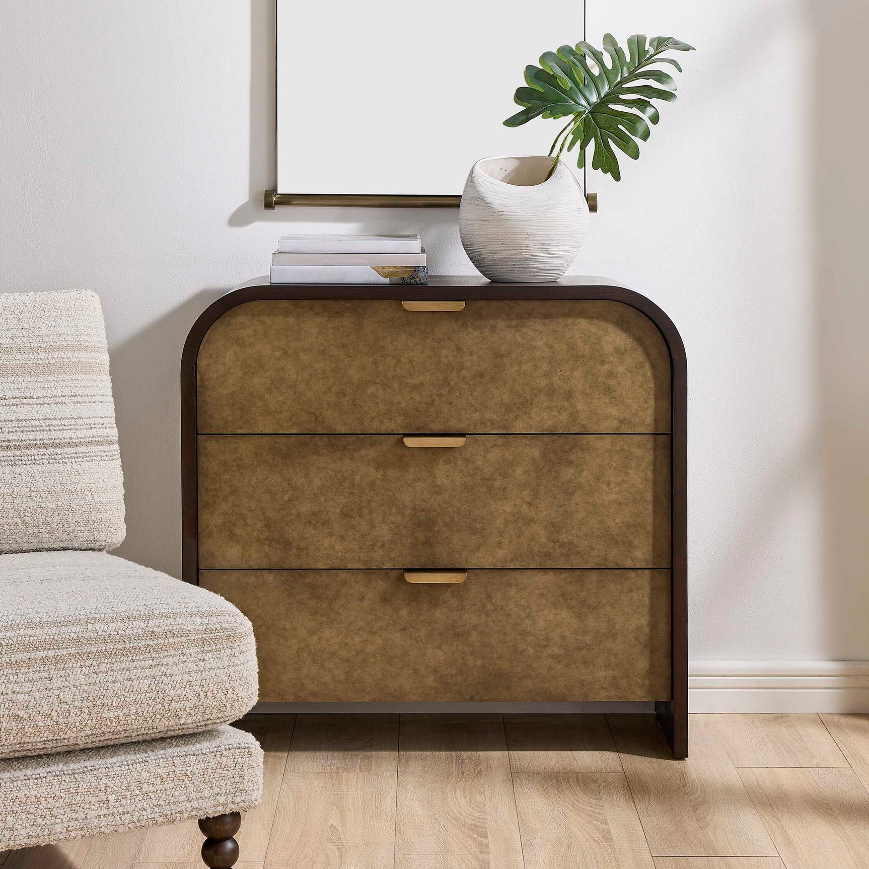 Byrams Oak 3 Drawer Chest