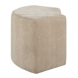 Khai Brown Rounded Plush Dining Bench