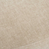 Khai Brown Rounded Plush Dining Bench