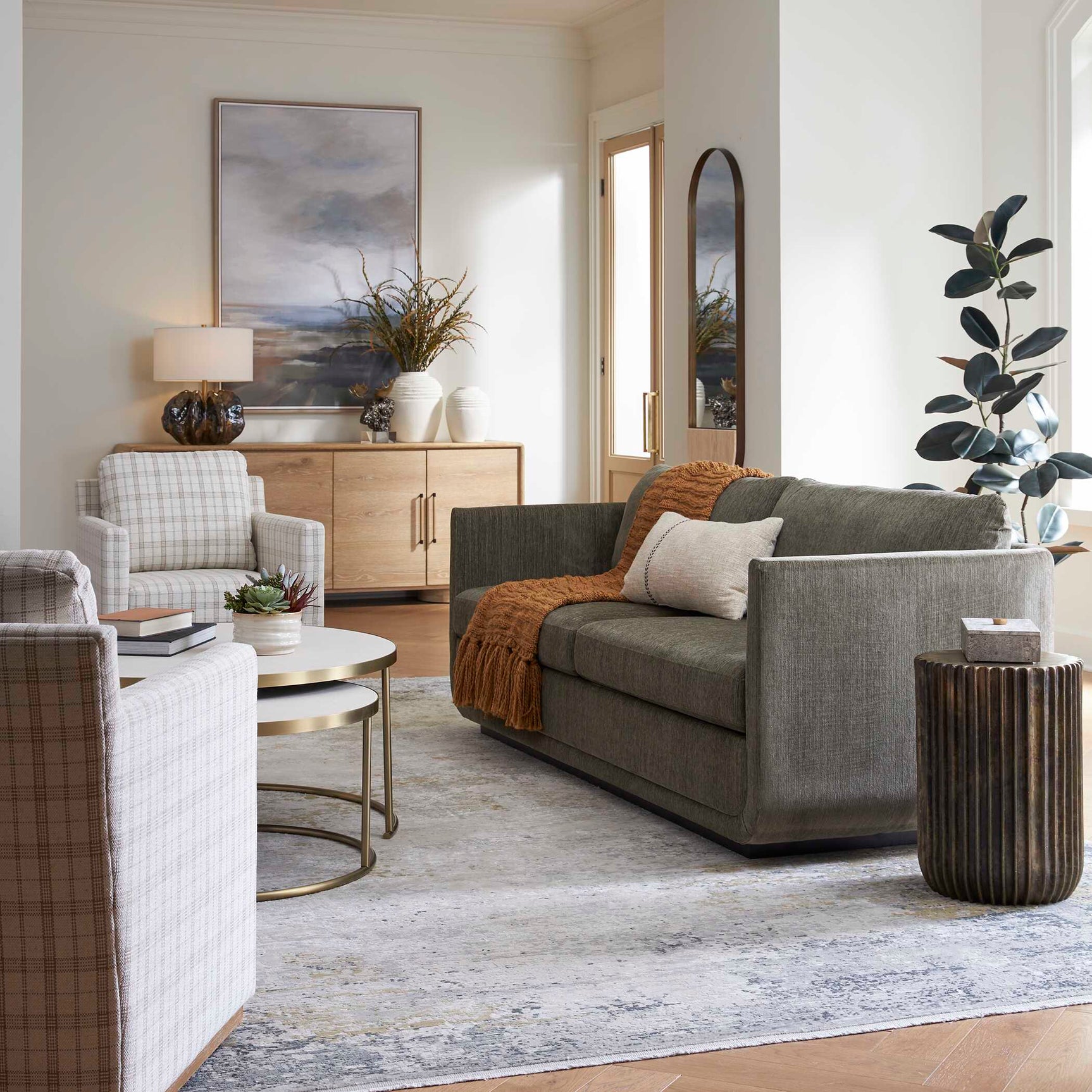 Abound Green Herb Sofa