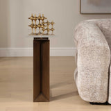 McElroy Bronze Modern Side Table