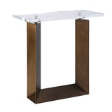 McElroy Bronze Modern Side Table
