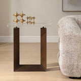 McElroy Bronze Modern Side Table