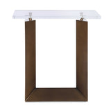 McElroy Bronze Modern Side Table